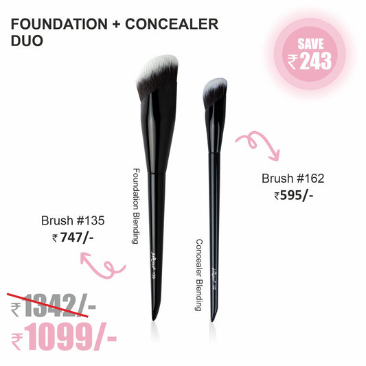 RARE BRUSH DUO: #135 & #162
