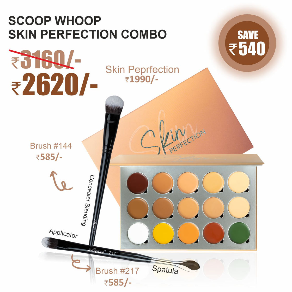 SCOOP WHOOP SKIN PERFECTION COMBO