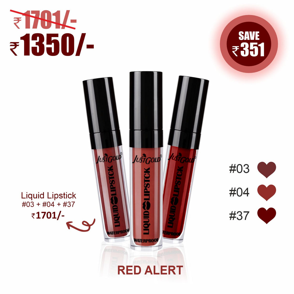 LIP TRIO: RED ALERT