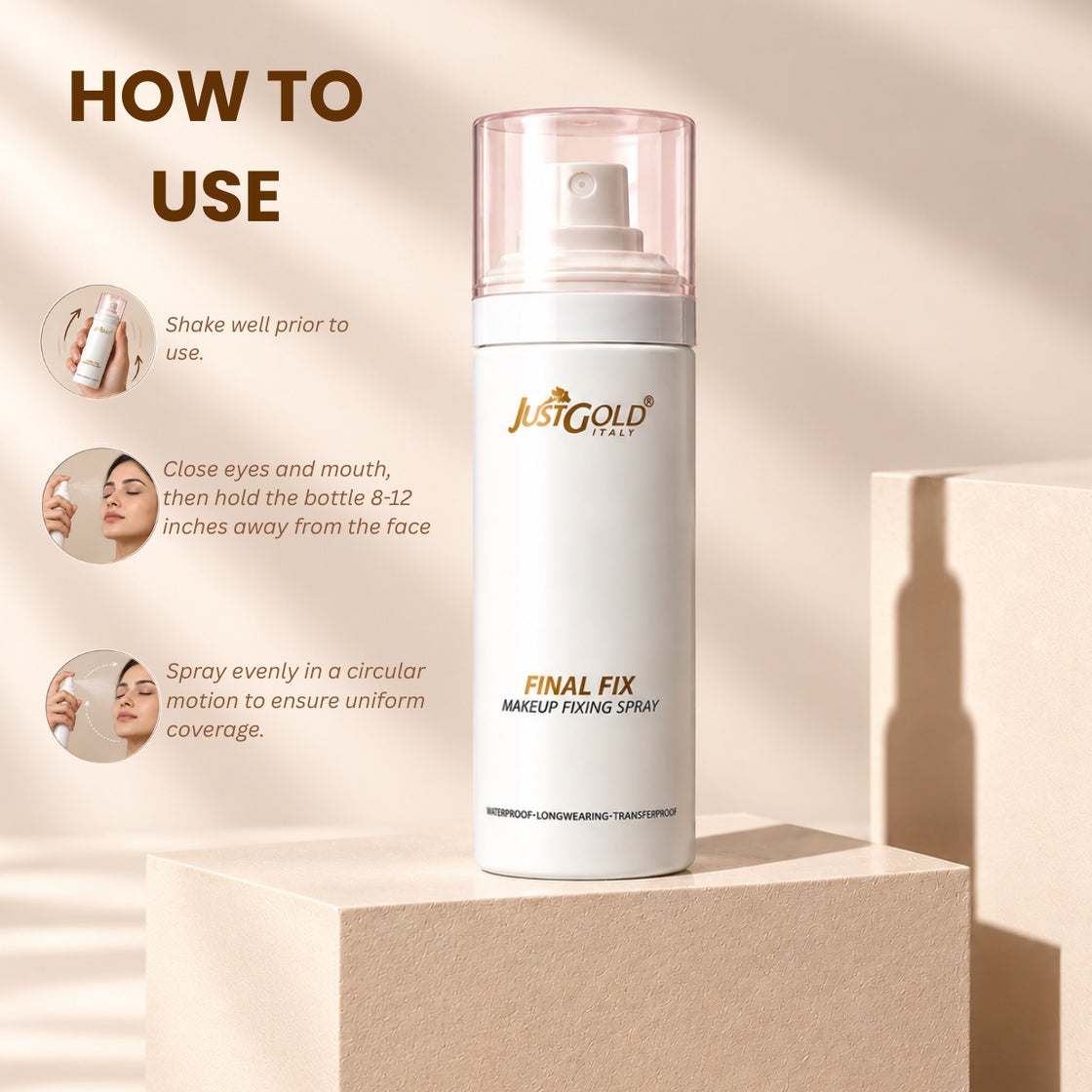 Justgold Final Fix Makeup Fixing Spray