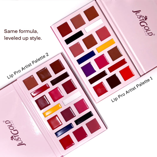 JUSTGOLD - 9389 ARTIST LIP COLOUR PALETTE