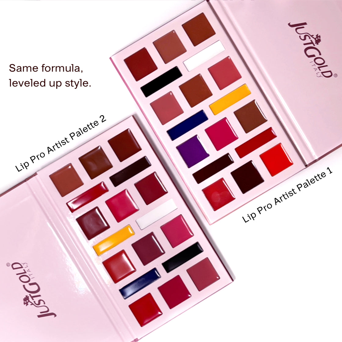 JUSTGOLD - 9389 ARTIST LIP COLOUR PALETTE