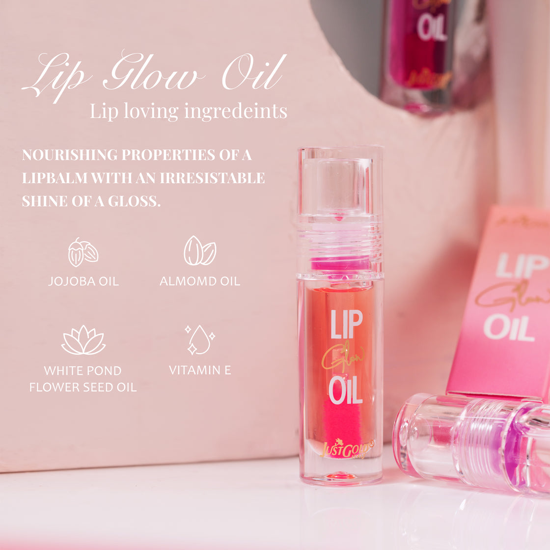 JUSTGOLD LIP GLOW OIL