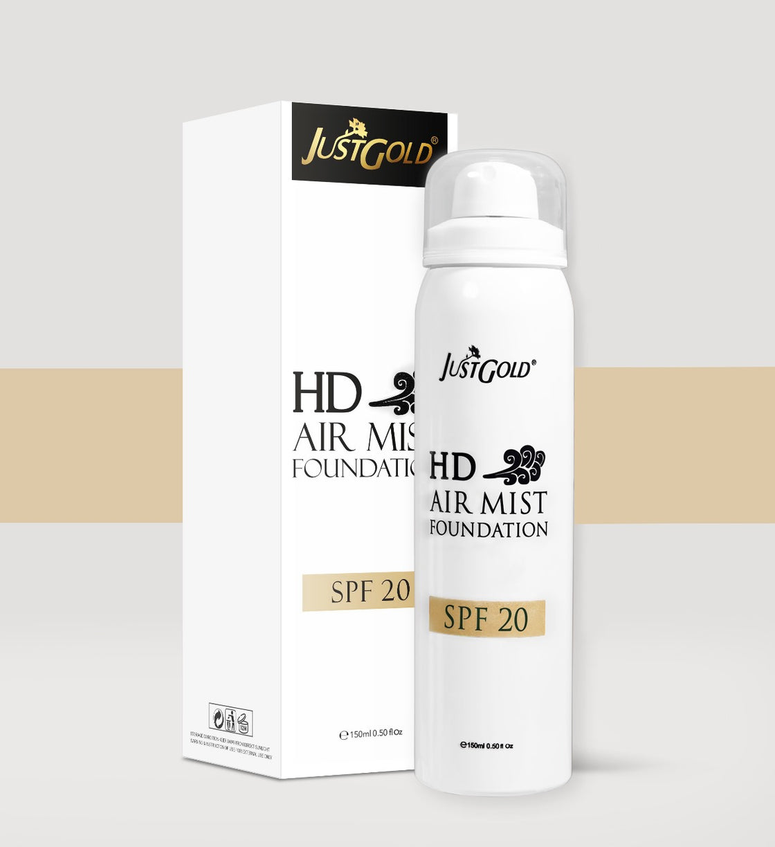 JUSTGOLD - 9367 HD AIR MIST FOUNDATION