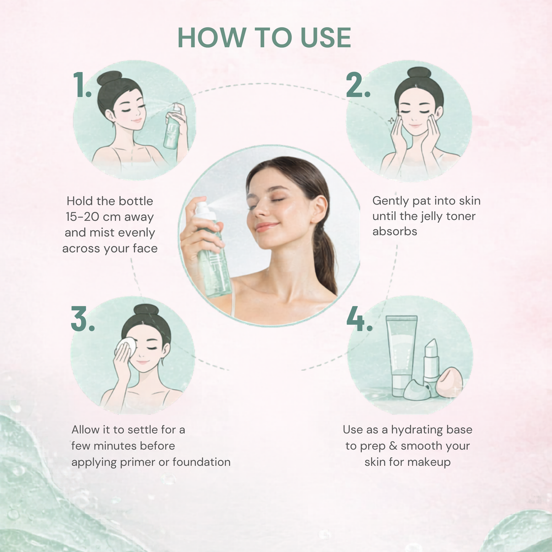 JUSTGOLD JELLY TONER SPRAY
