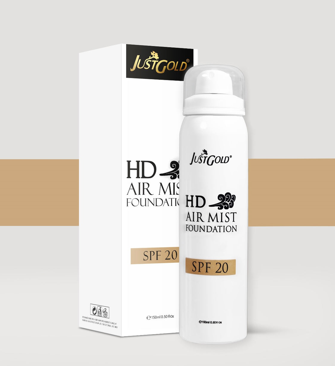 JUSTGOLD - 9367 HD AIR MIST FOUNDATION