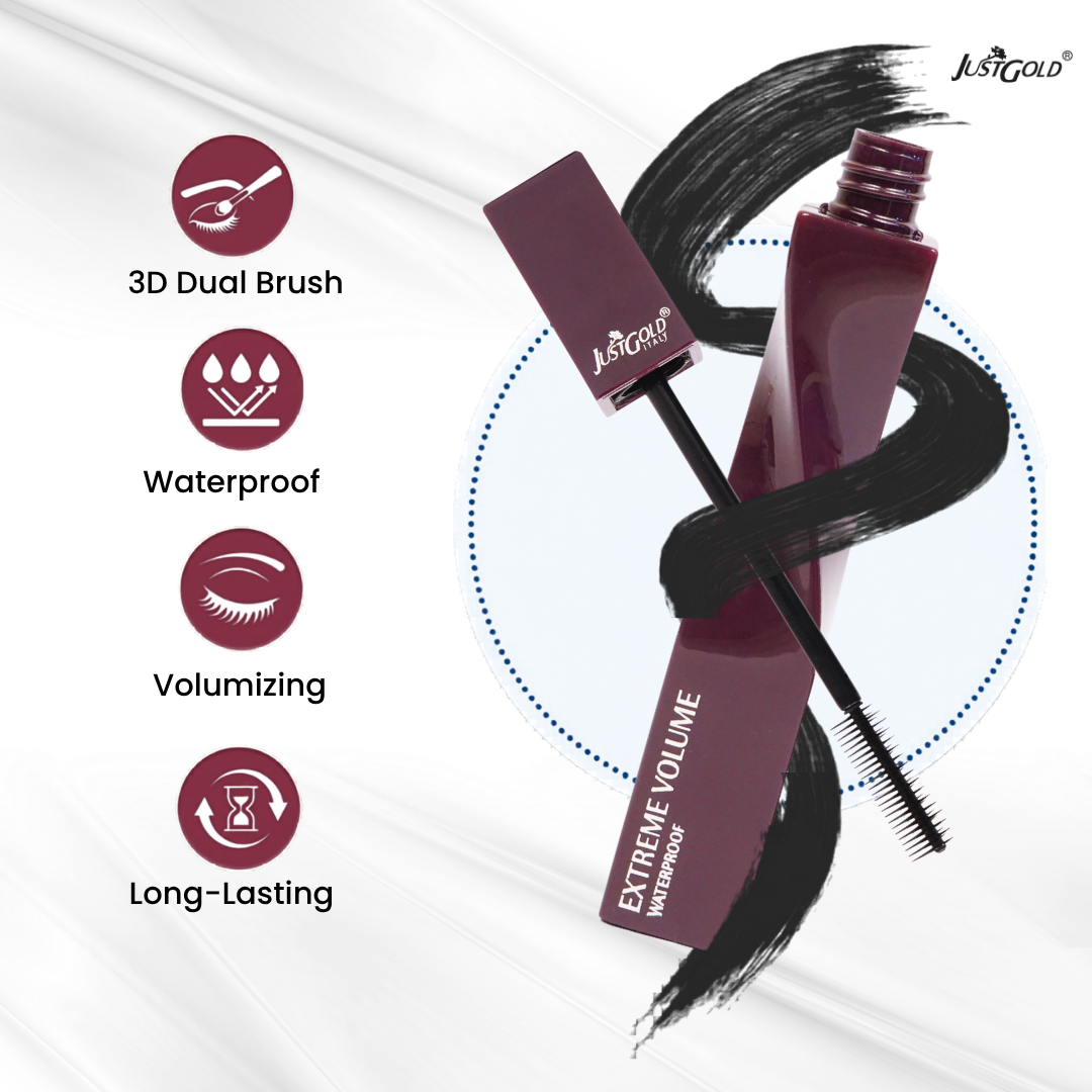 Justgold Extreme Volume Waterproof Mascara