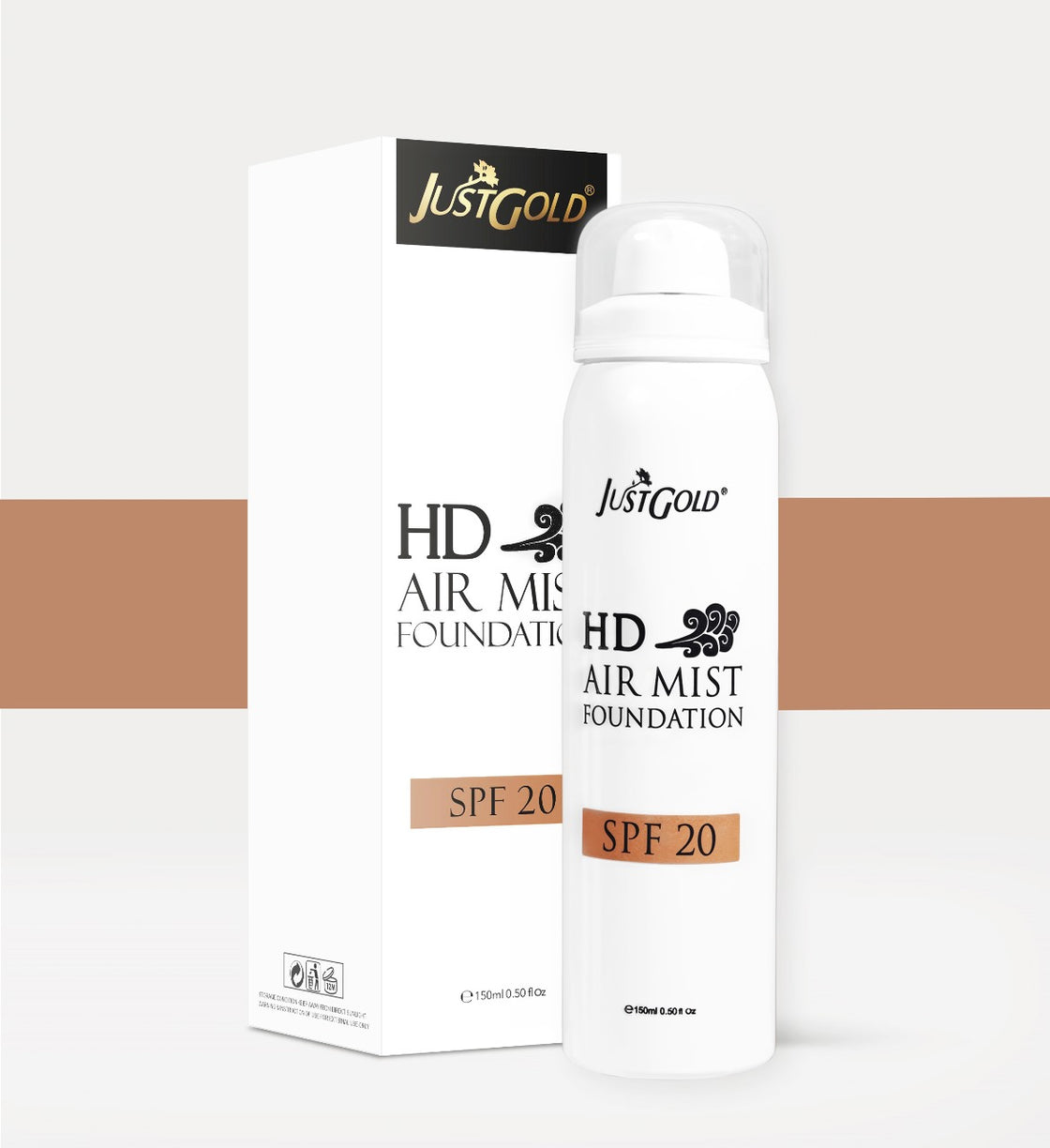 JUSTGOLD - 9367 HD AIR MIST FOUNDATION