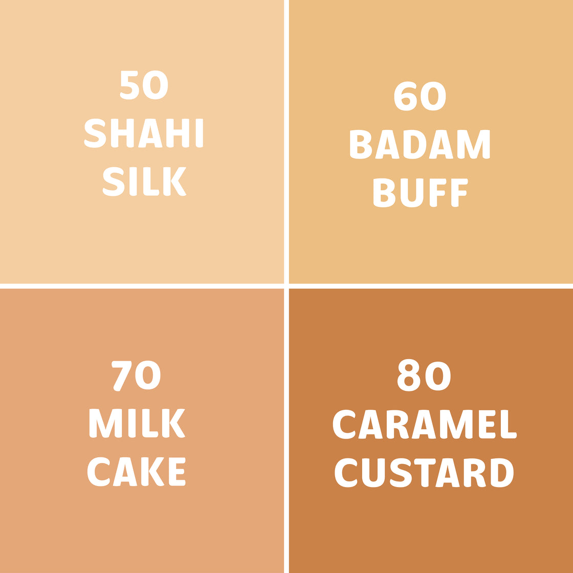 JUSTGOLD SKIN FIT IMPERMEABLE FOUNDATION TESTER