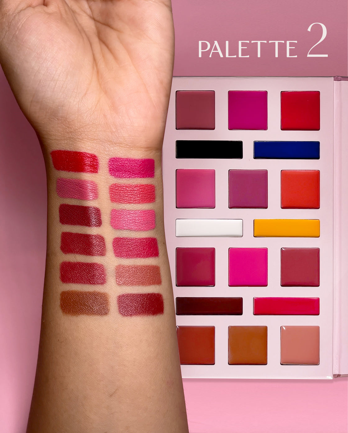 JUSTGOLD - 9389 ARTIST LIP COLOUR PALETTE