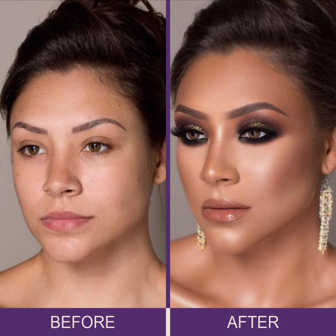 Justgold Skin Glow Highlighter with 4 Illuminating Glow Colour Long Lasting Ultra Blendable Highly Pigmented Shades