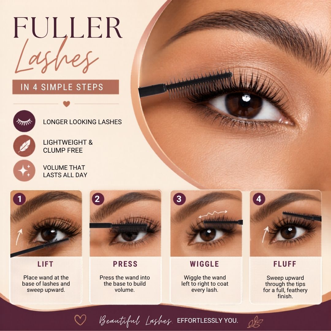Justgold Extreme Volume Waterproof Mascara