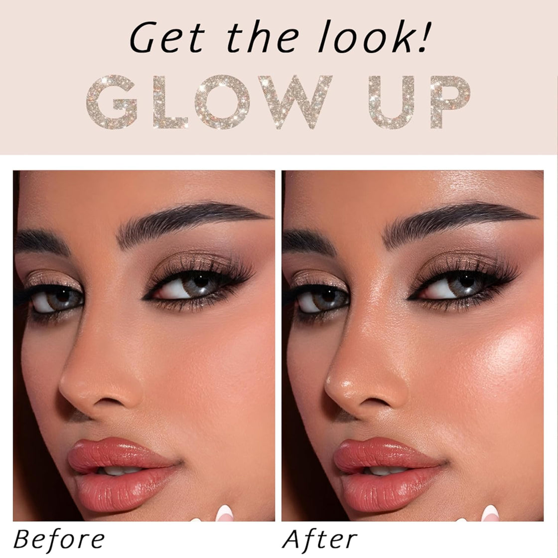 Justgold Master Professional Collection Highlighter Palette - #566 Ultra Blendable and Long Lasting