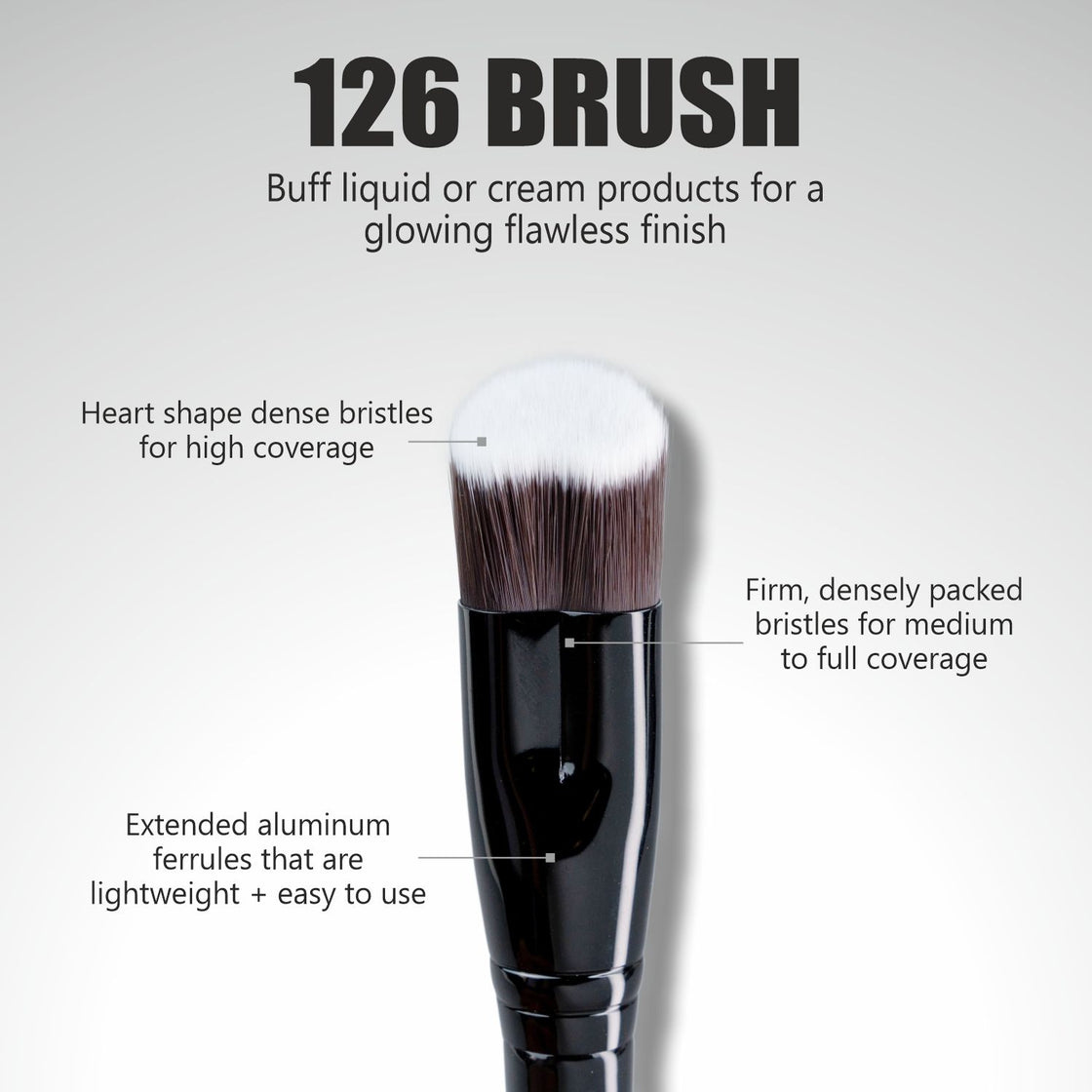 JUSTGOLD PROFESSIONAL BRUSH - 126