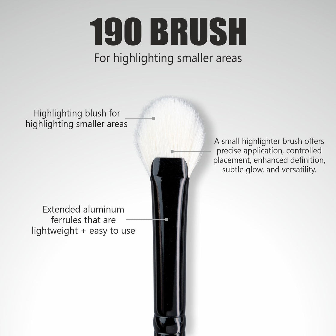 JUSTGOLD PROFESSIONAL BRUSH - 190