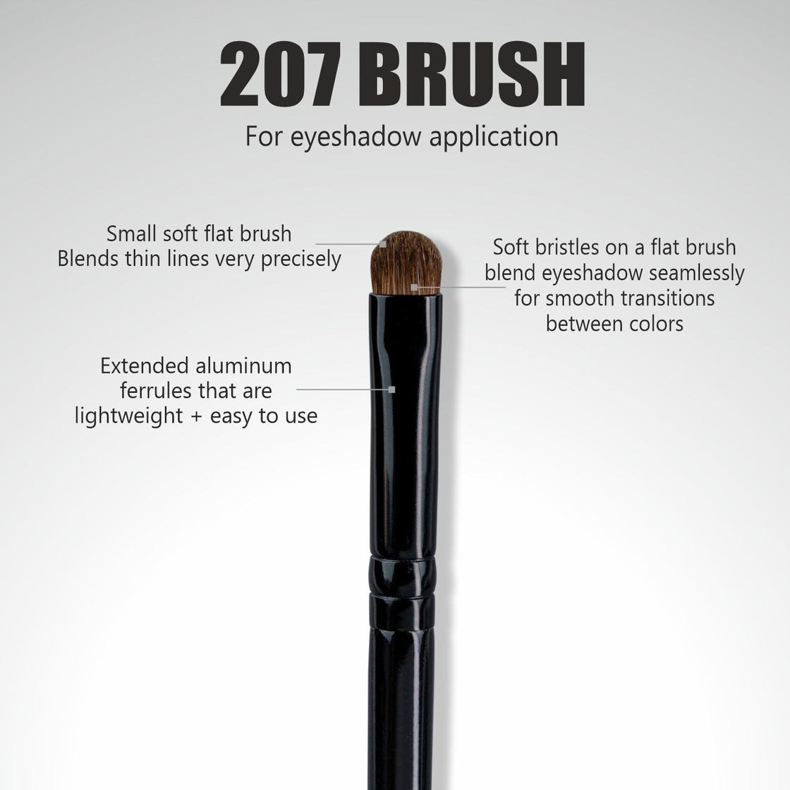 JUSTGOLD PROFESSIONAL BRUSH - 207