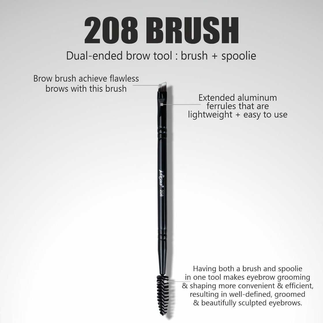 JUSTGOLD PROFESSIONAL BRUSH - 208