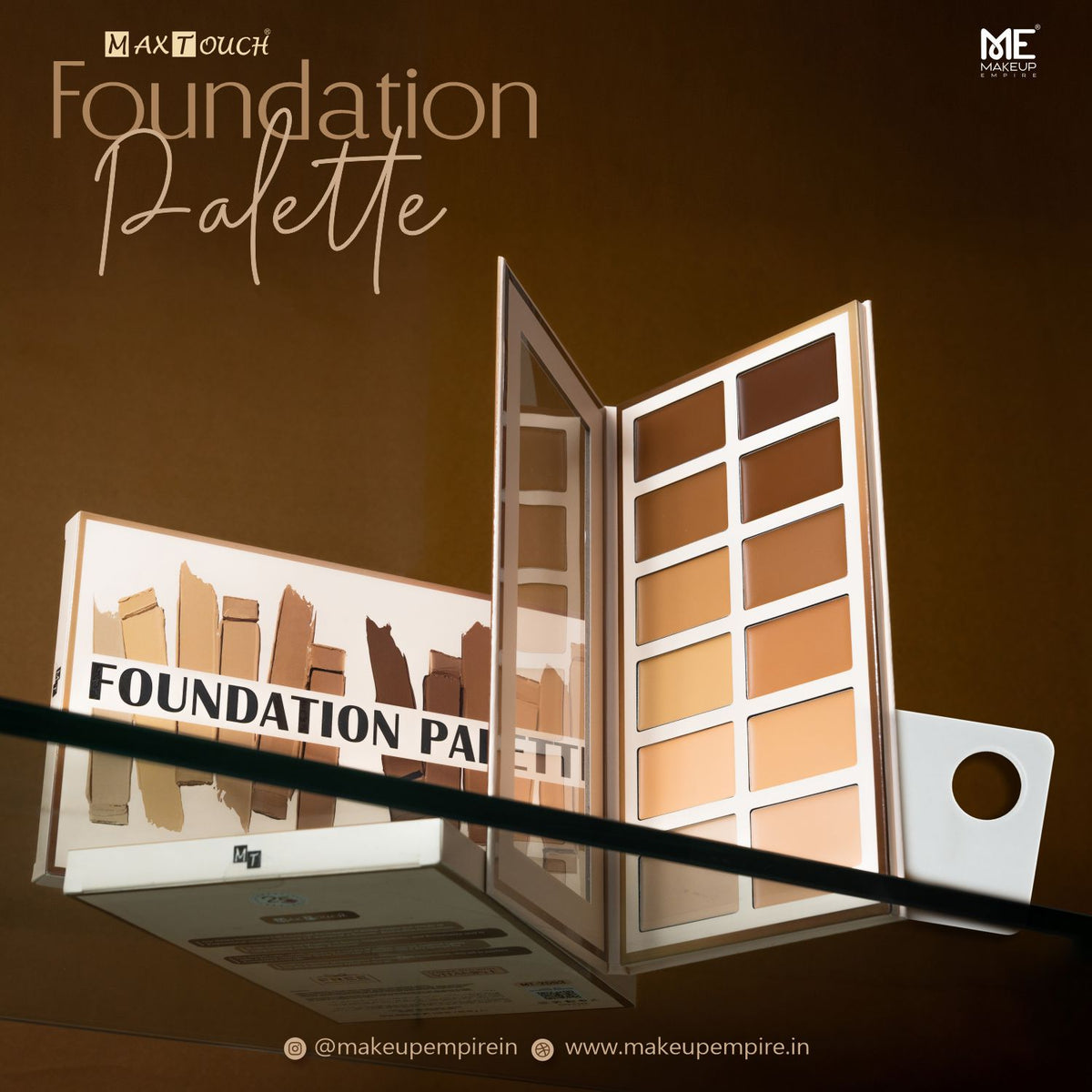 MAX TOUCH - 2553 FOUNDATION PALETTE