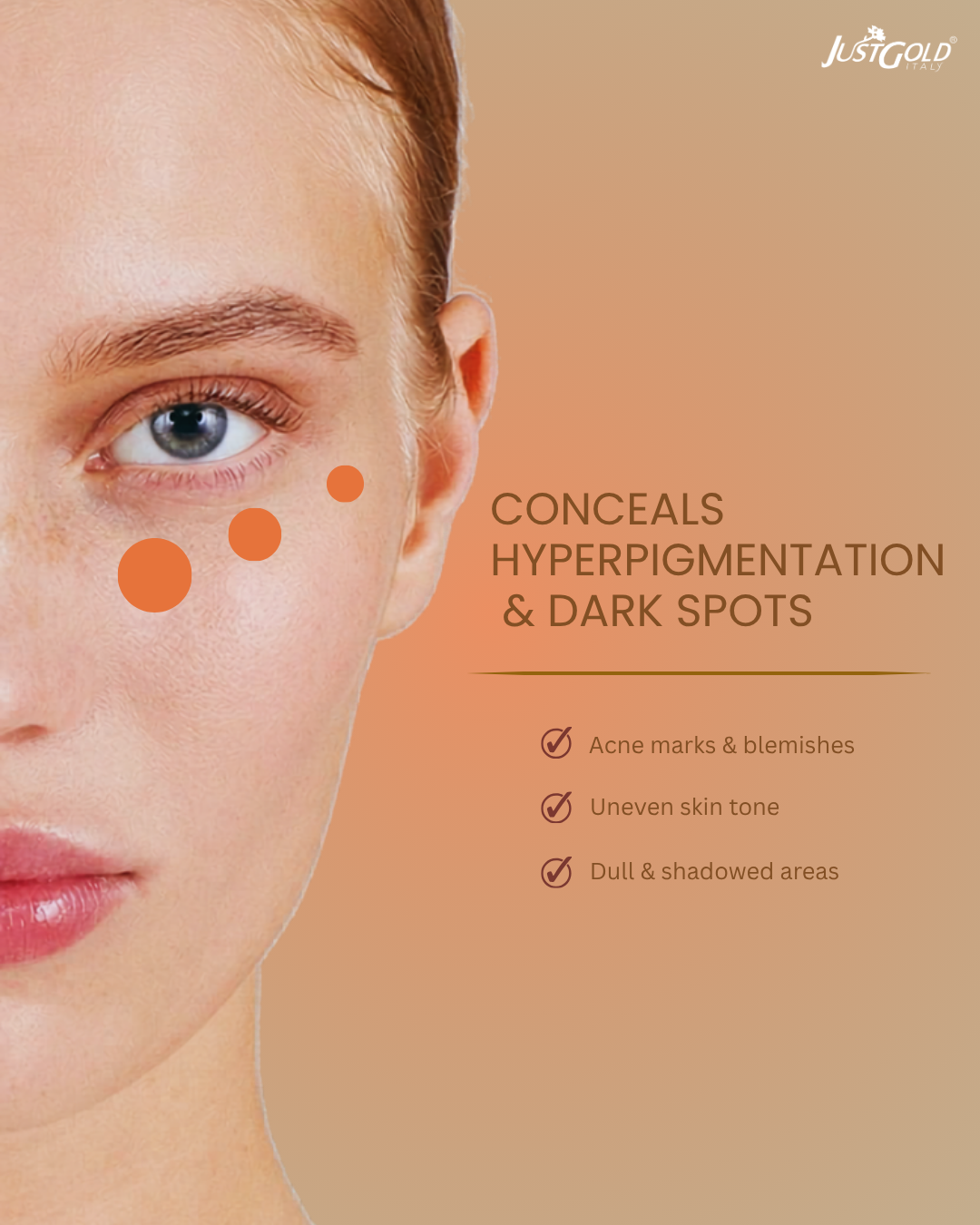 JUSTGOLD SKIN CORRECTOR