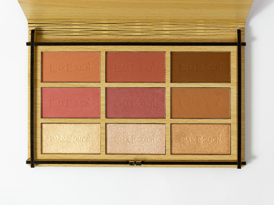 MAX TOUCH - 2509 BLUSH AND HIGHLIGHT PALETTE