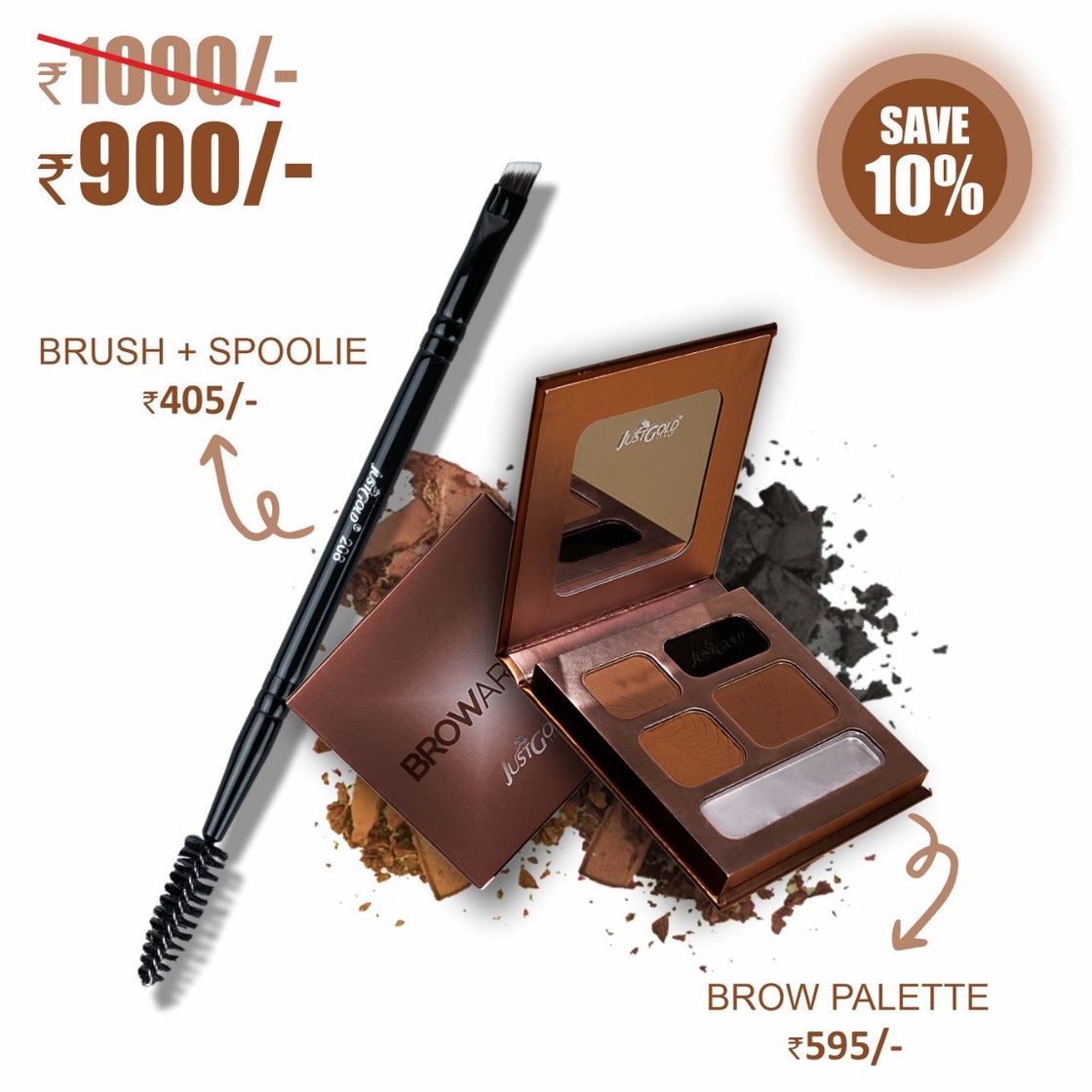 COMBO OFFER BROWARTIST + BRUSH#208