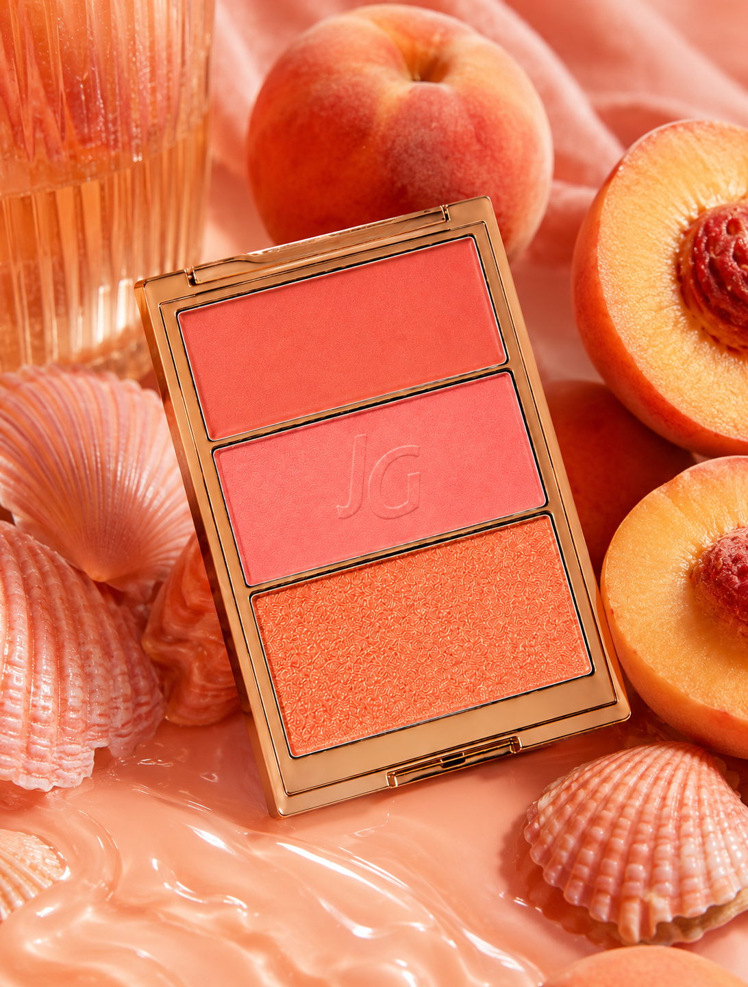 JUSTGOLD BLUSH TRIO PALETTE