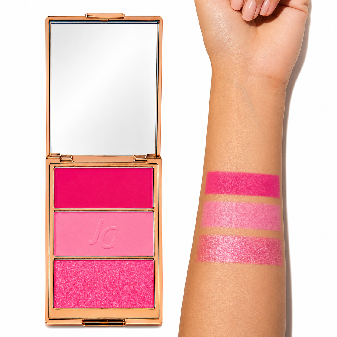 JUSTGOLD BLUSH TRIO PALETTE
