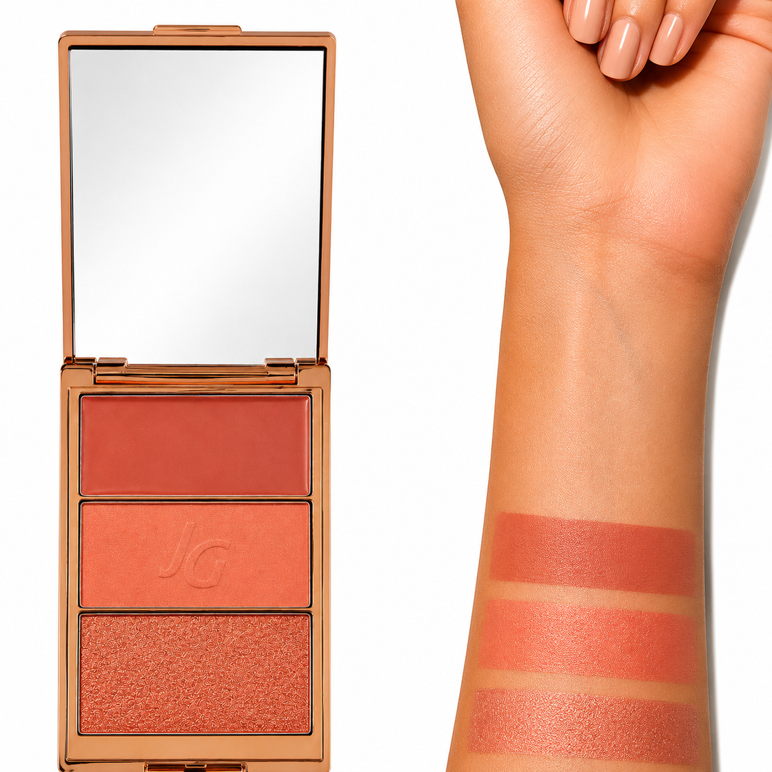 JUSTGOLD BLUSH TRIO PALETTE