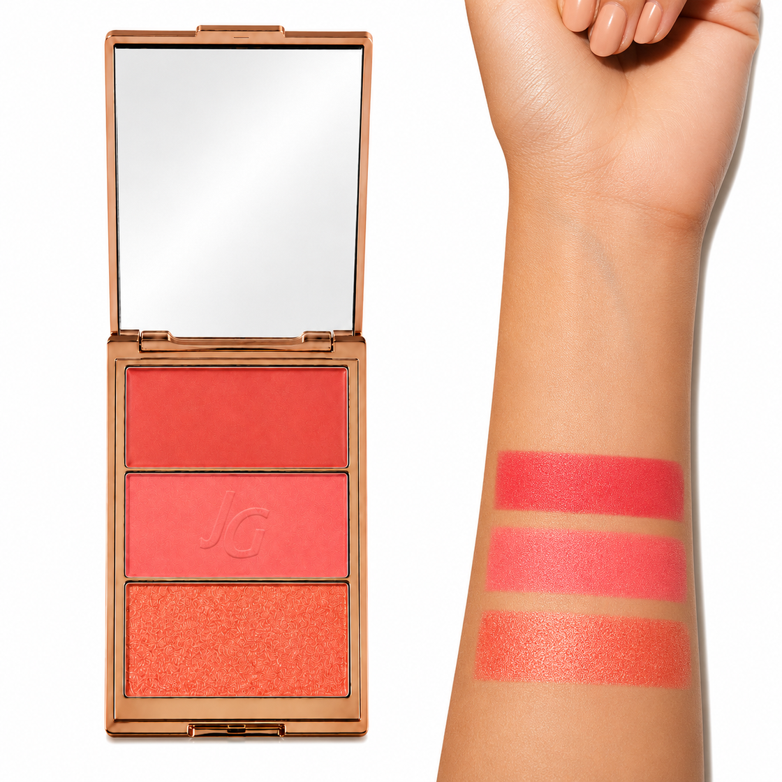 JUSTGOLD BLUSH TRIO PALETTE